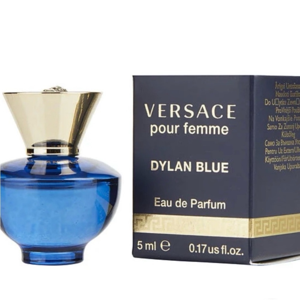 Versace Dylan Blue Eau de Parfum - 5ml/0.17fl oz new. Travel size.